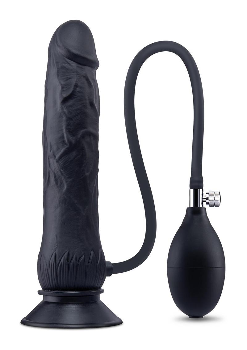Size Up 7.5" Silicone Inflatable Dildo