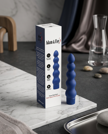 Adam & Eve Vibrating Power Bead Stick - Box