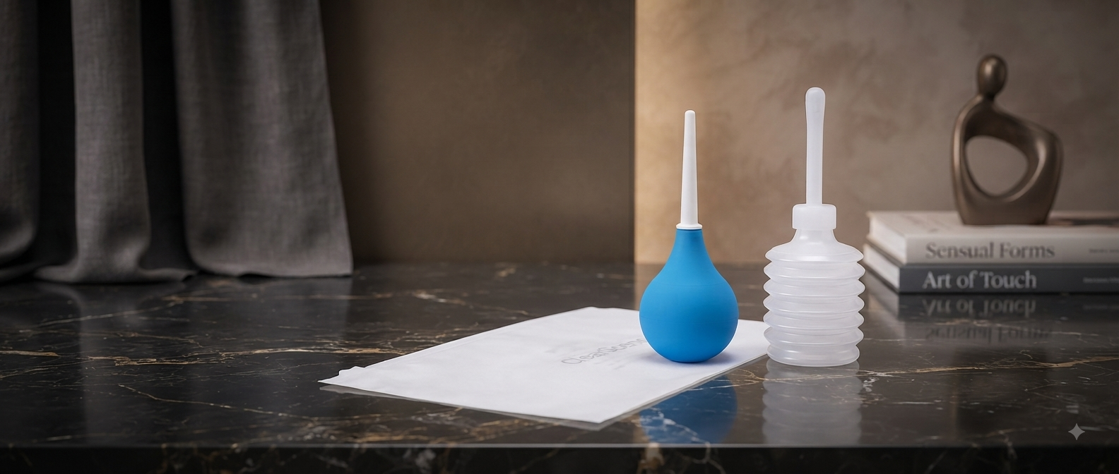 4 Piece Travel Bulb Douche Set