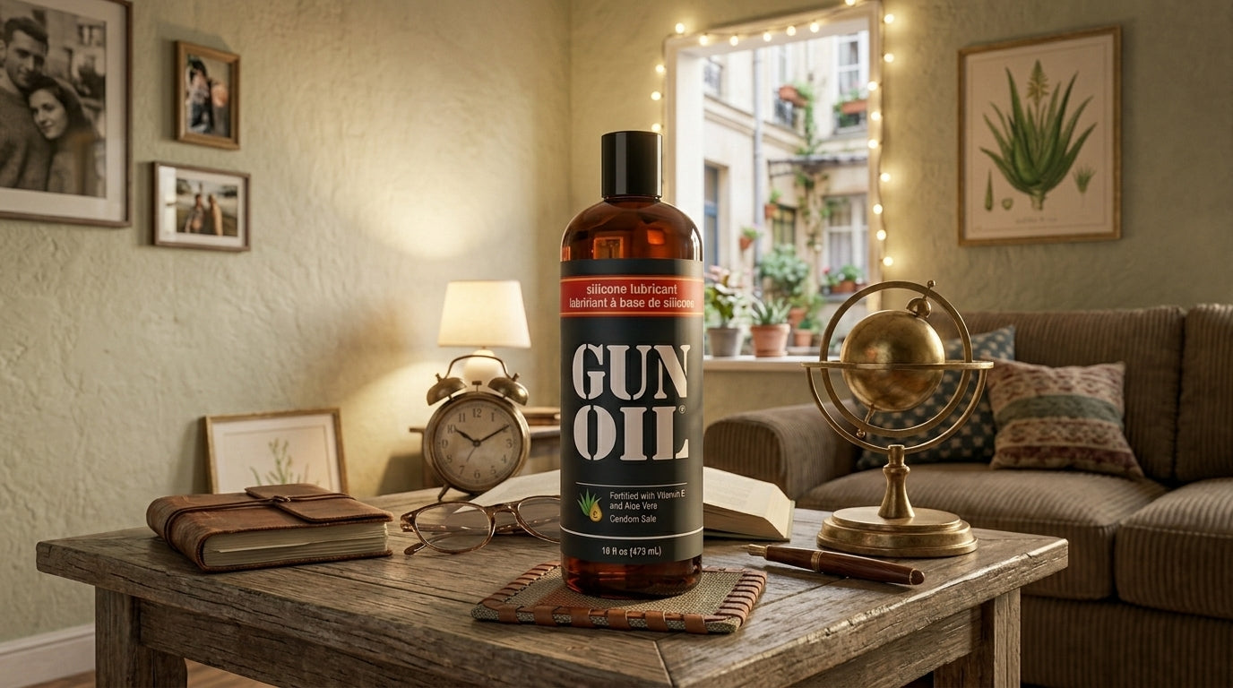 Gun Oil Silicone Lubricant - 16 Oz.