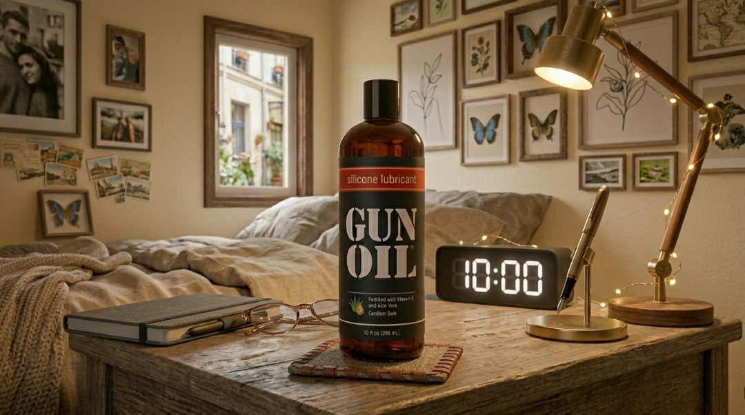 Gun Oil Silicone Lubricant - 16 Oz.