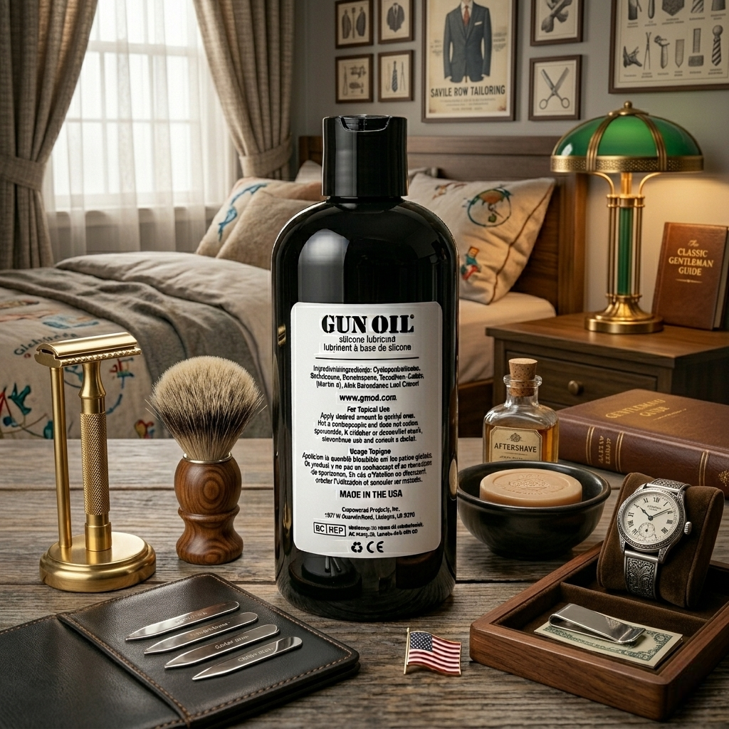Gun Oil Silicone Lubricant - 16 Oz.