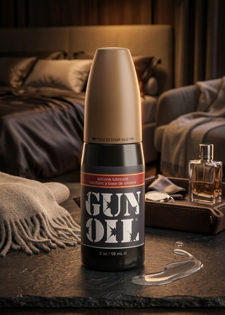 Gun Oil Silicone Lubricant - 2 Oz.