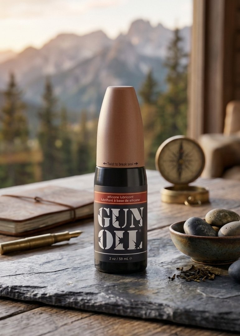Gun Oil Silicone Lubricant - 2 Oz.