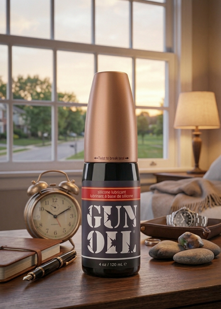 Gun Oil Silicone Lubricant - 4 Oz.
