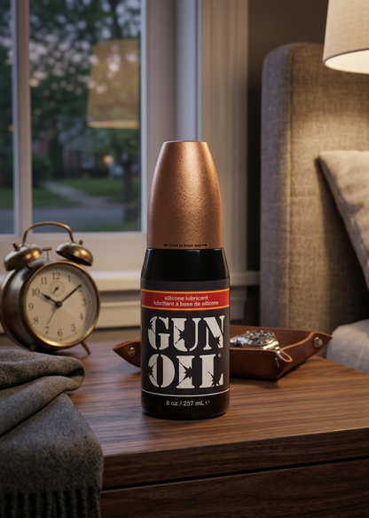 Gun Oil Silicone Lubricant - 8 Oz.