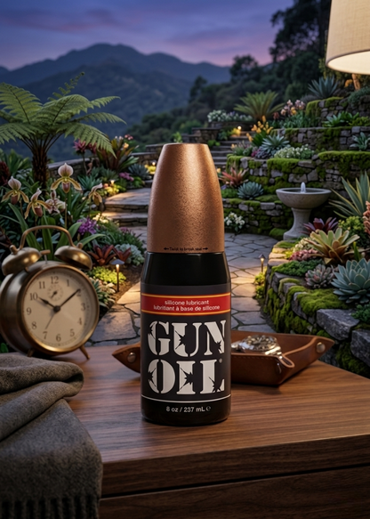 Gun Oil Silicone Lubricant - 8 Oz.