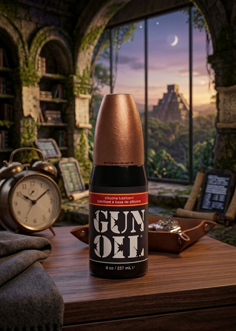 Gun Oil Silicone Lubricant - 8 Oz.