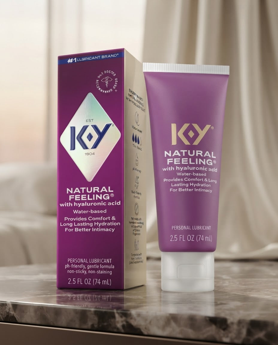 Ky Natural Feeling W/ Hyaluronic 2.5OZ