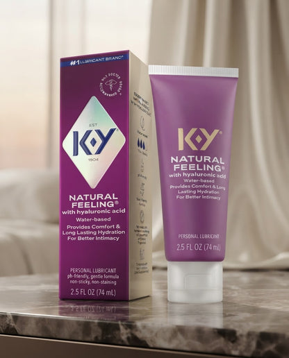Ky Natural Feeling W/ Hyaluronic 2.5OZ