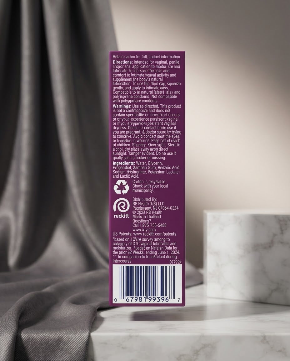 Ky Natural Feeling W/ Hyaluronic 2.5OZ
