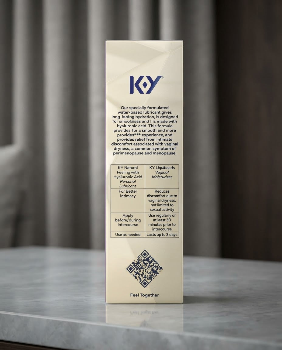 Ky Natural Feeling W/ Hyaluronic 2.5OZ