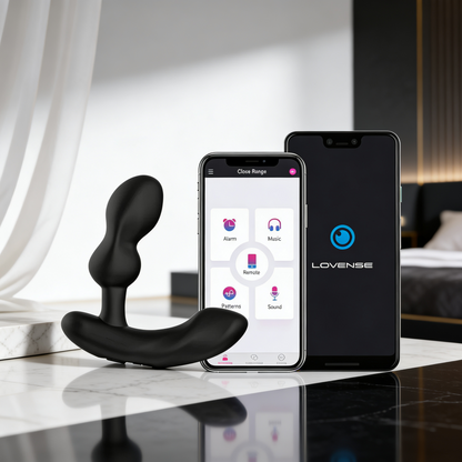 Lovense Edge 2 Bluetooth Remote-Controlled Adjustable Prostate Massager