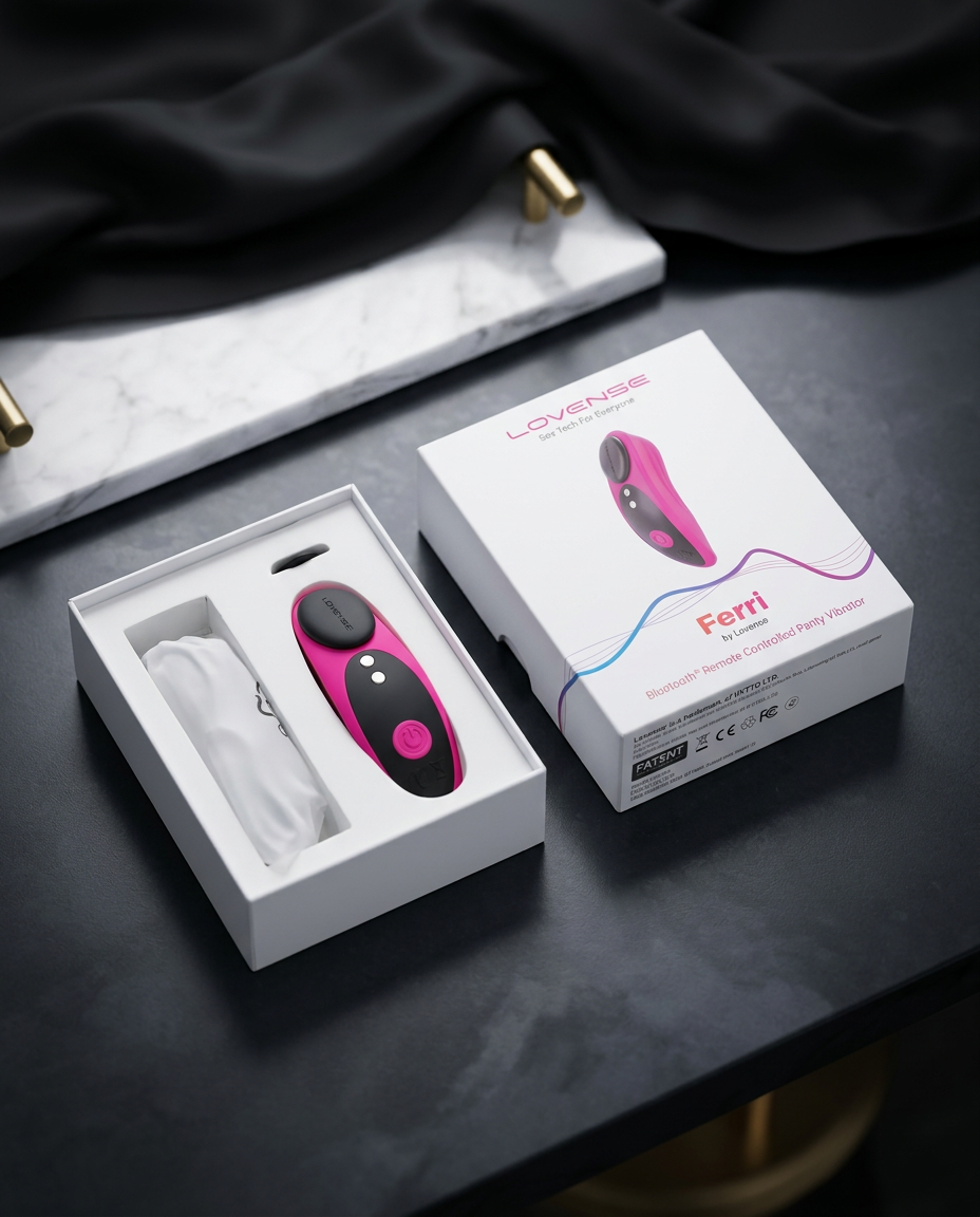 Lovense Ferri Bluetooth Remote-Controlled Panty Vibrator