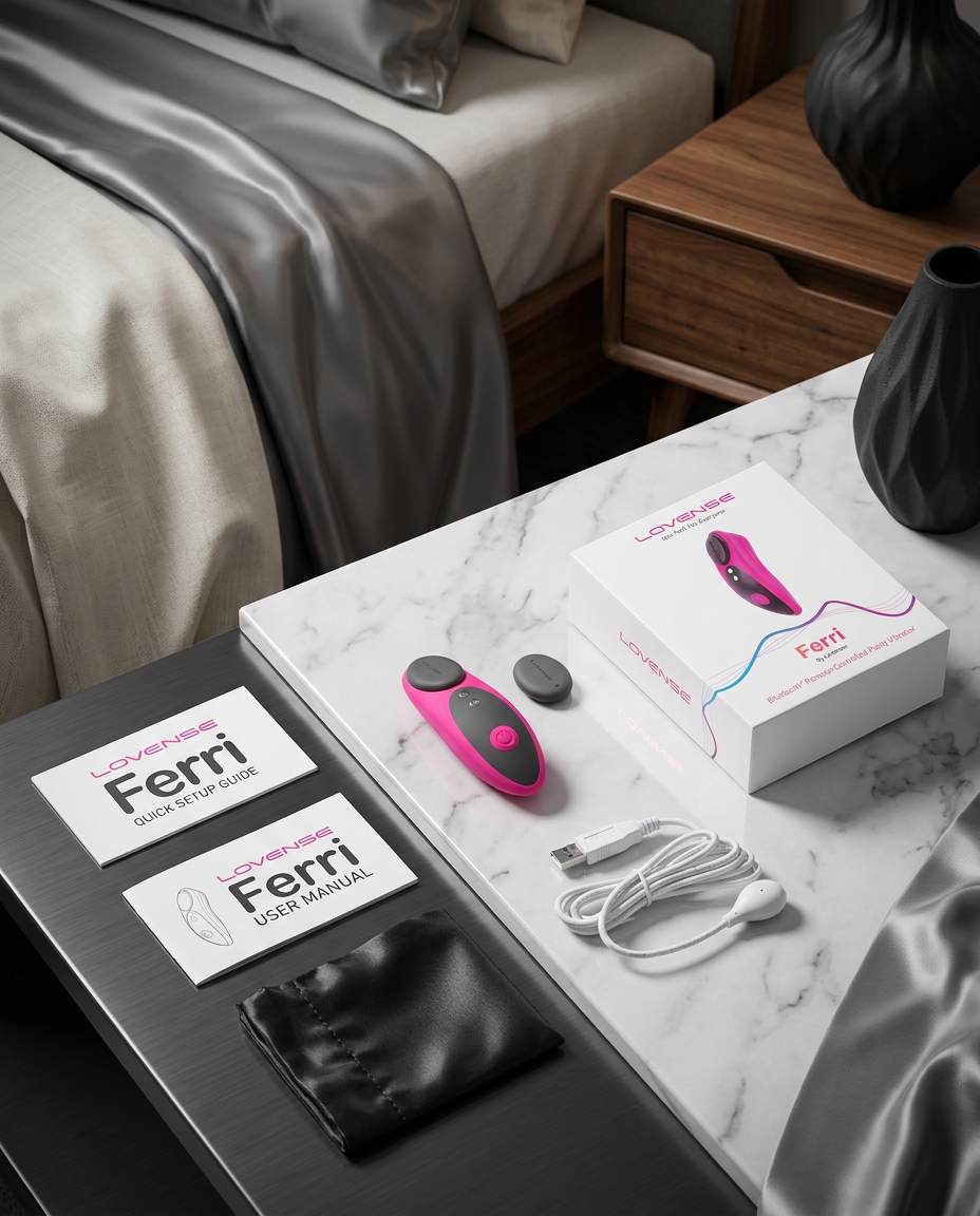 Lovense Ferri Bluetooth Remote-Controlled Panty Vibrator