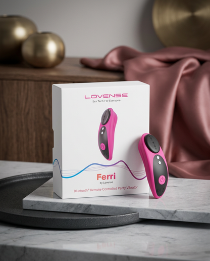 Lovense Ferri Bluetooth Remote-Controlled Panty Vibrator