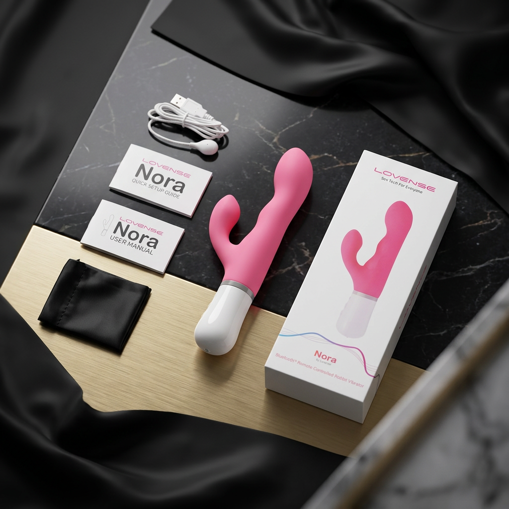 Lovense Nora Bluetooth Remote-Controlled Long-Distance Rabbit Vibrator