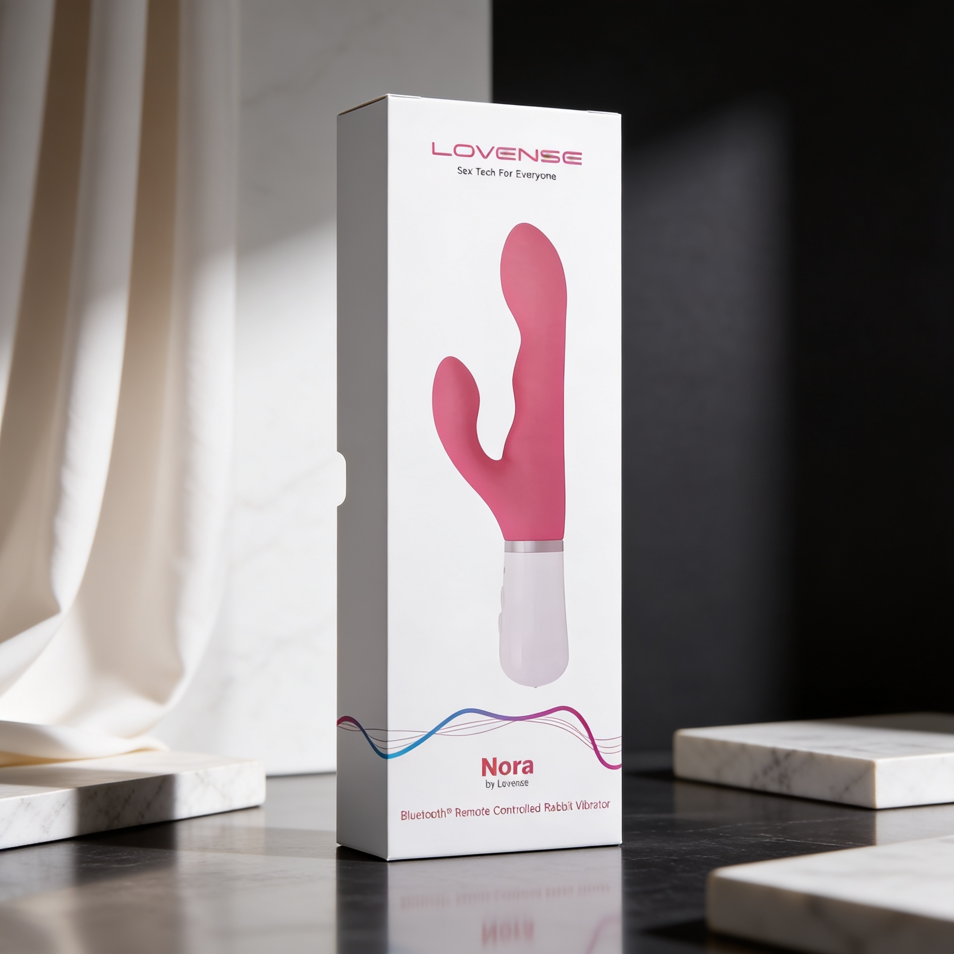 Lovense Nora Bluetooth Remote-Controlled Long-Distance Rabbit Vibrator