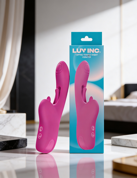 Luv Inc Tr46: Tapping Tongue Rabbit Vibrator