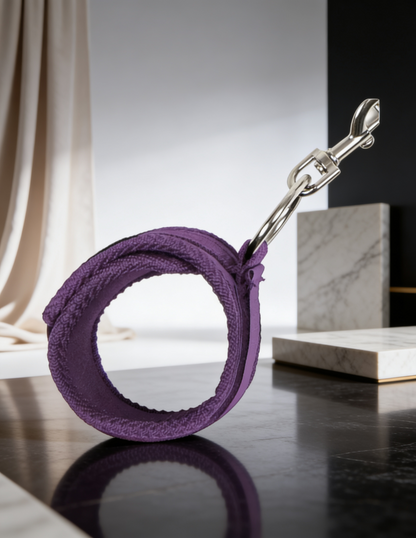 Lux Fetish 7-Piece Bed Spreader Playful Restraint System Purple