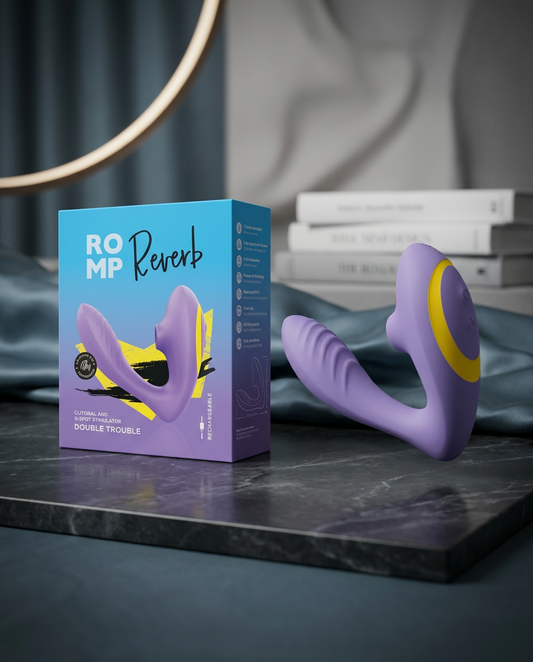 ROMP Reverb Rechargeable Silicone Clitoral and G-Spot Stimulator