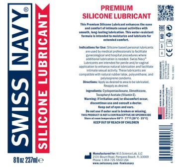 SWISS NAVY SILICONE LUBE - 2
