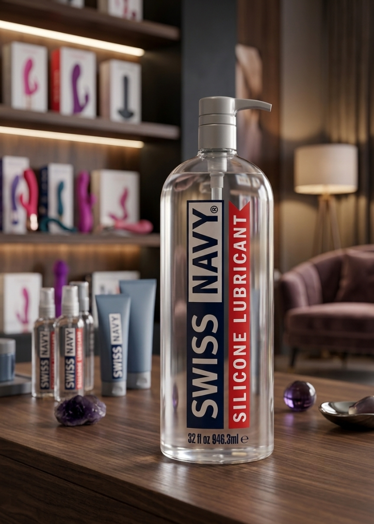 Swiss Navy Silicone Lube - 32 Fl. Oz.