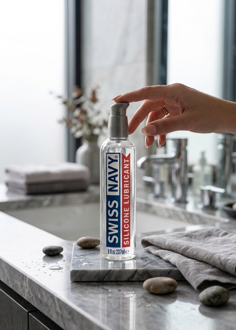 Swiss Navy Silicone Lube - 8 Fl. Oz.