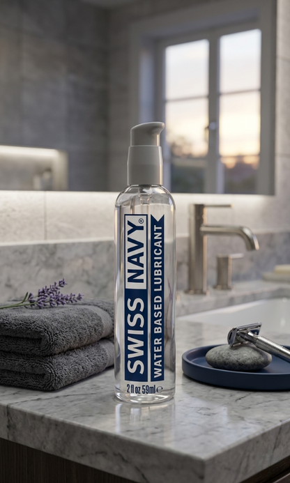 Swiss Navy Water-Based Lube - 8 Fl. Oz.