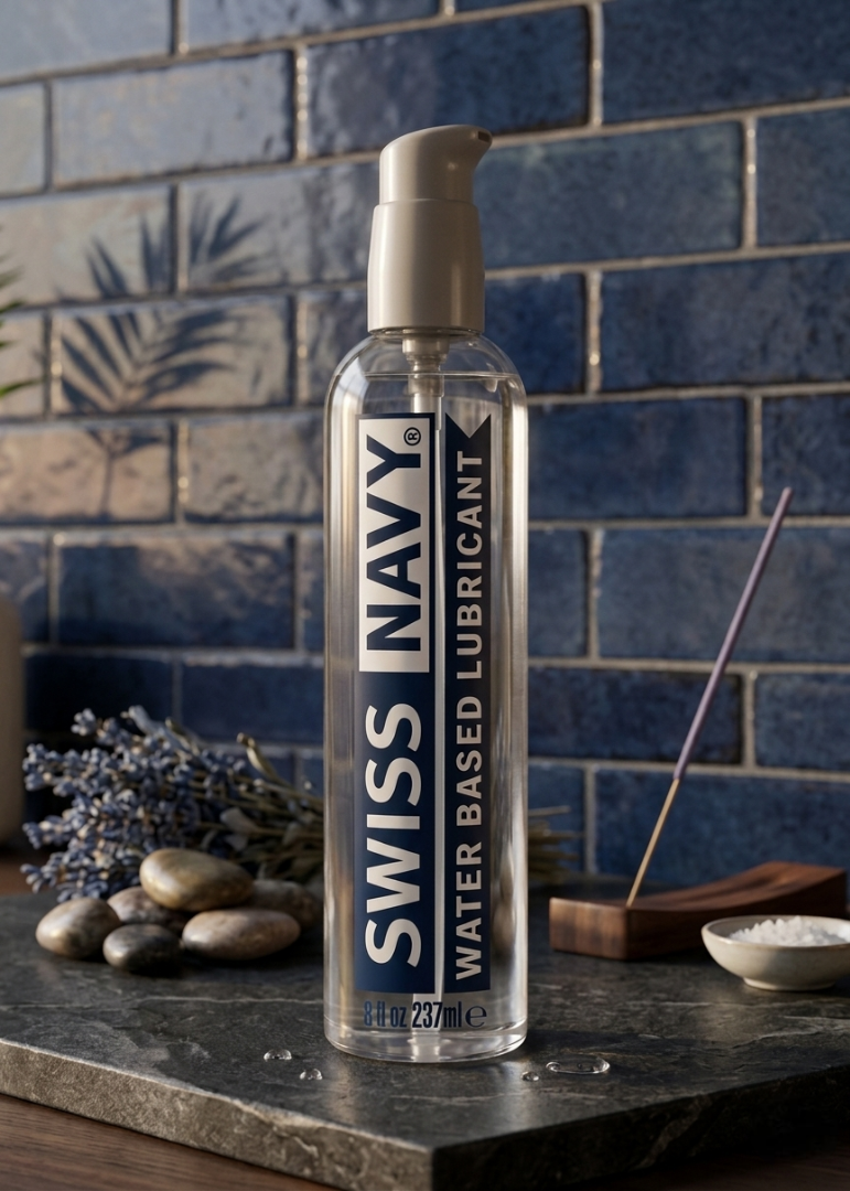 Swiss Navy Water-Based Lube - 8 Fl. Oz.