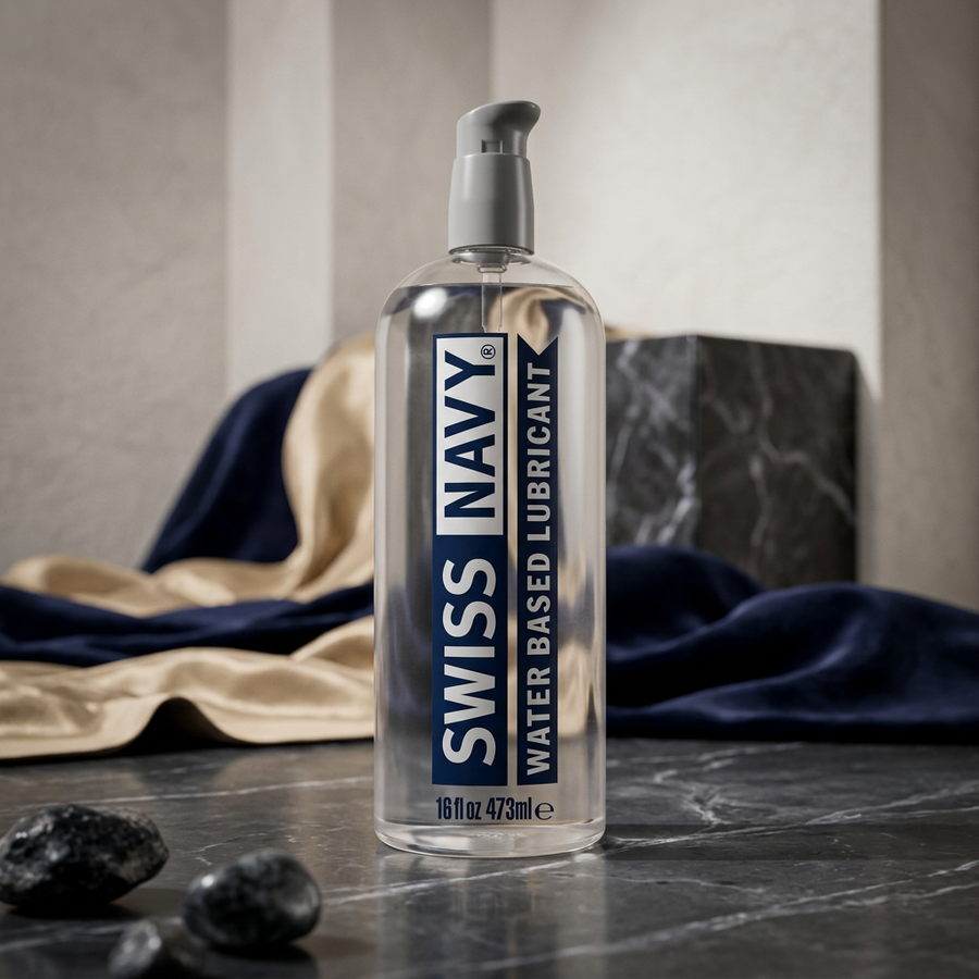 Swiss Navy Water Based Lubricant 16 oz.