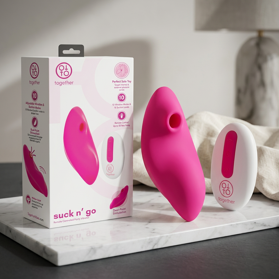 Together Couples Suck N' Go Pink