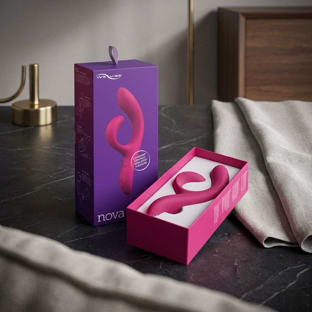 We-Vibe Nova 2 Rechargeable Flexible Silicone Rabbit Vibrator