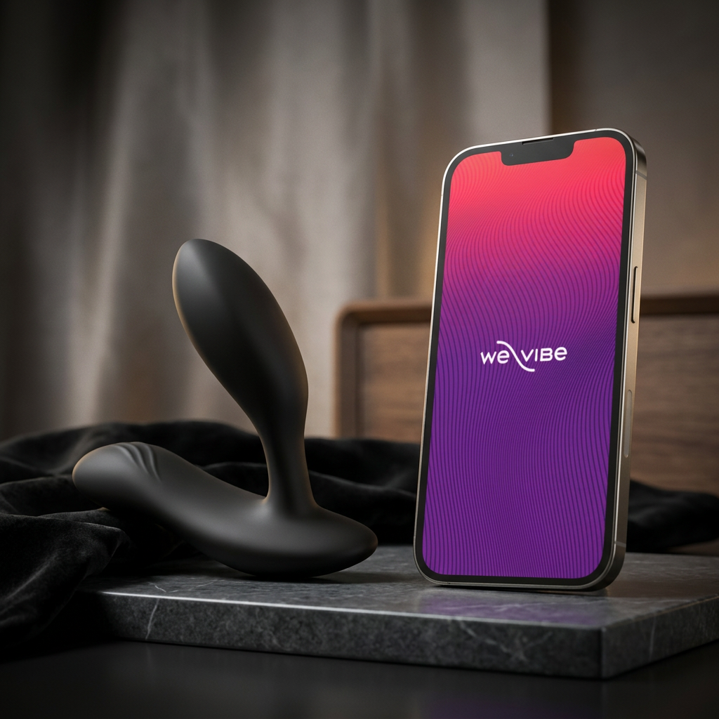 We-Vibe Vector+ Dual Stimulation Prostate Massager Charcoal