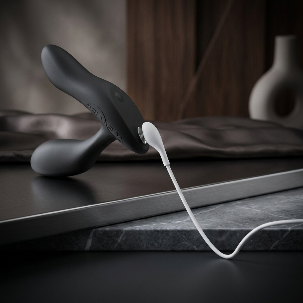 We-Vibe Vector+ Dual Stimulation Prostate Massager Charcoal