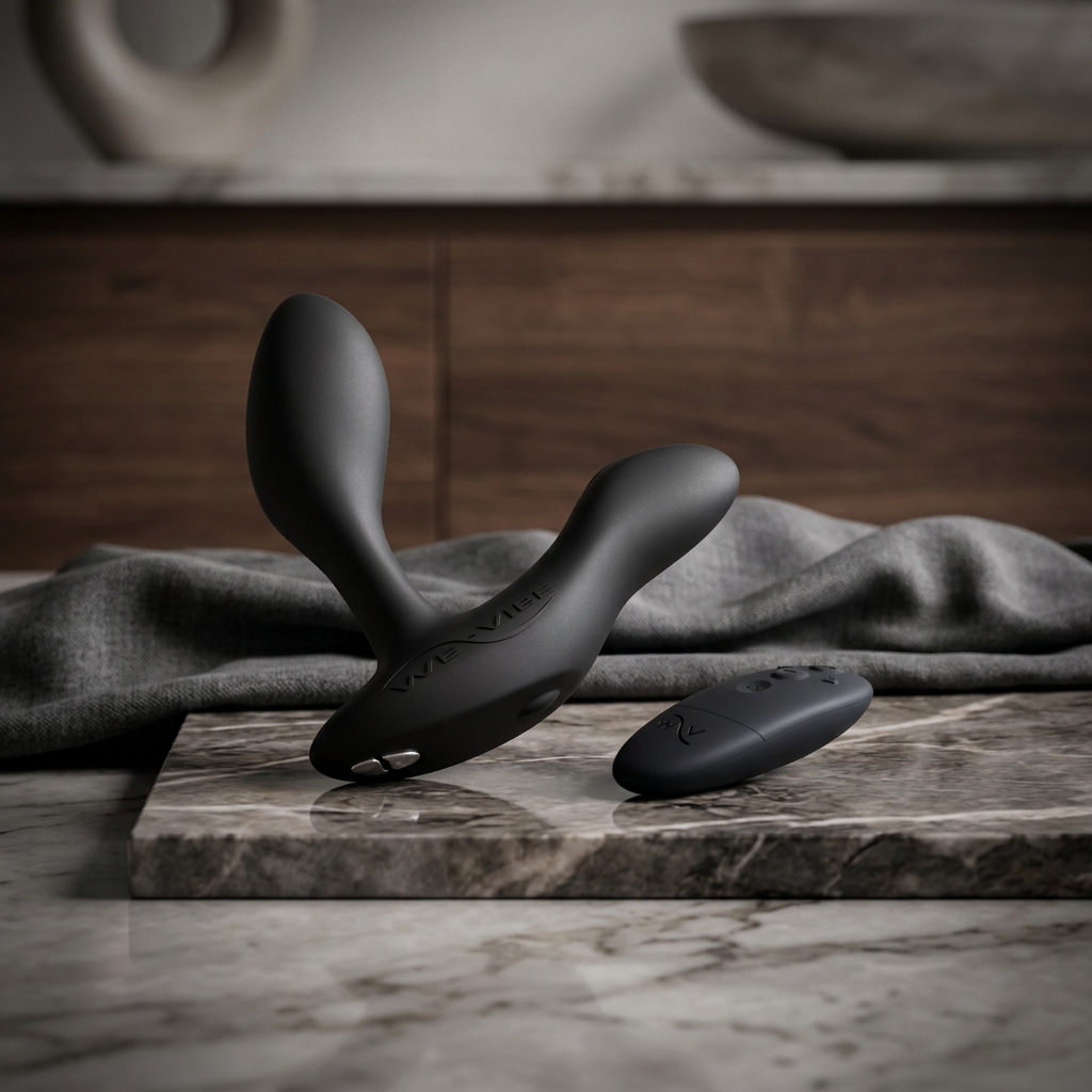 We-Vibe Vector+ Dual Stimulation Prostate Massager Charcoal