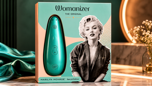 Womanizer x Marilyn Monroe Classic 2 Special Edition Pleasure Air Clitoral Stimulator Mint