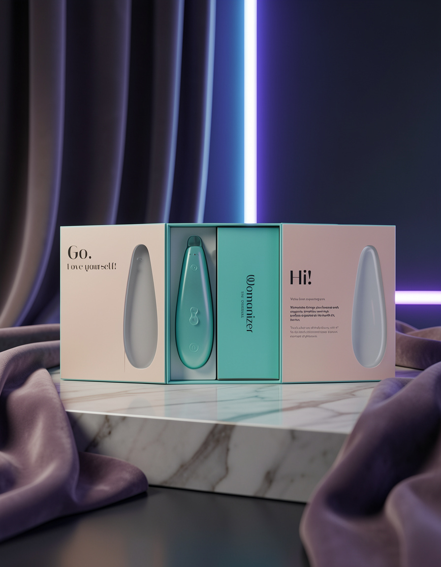 Womanizer x Marilyn Monroe Classic 2 Special Edition Pleasure Air Clitoral Stimulator Mint