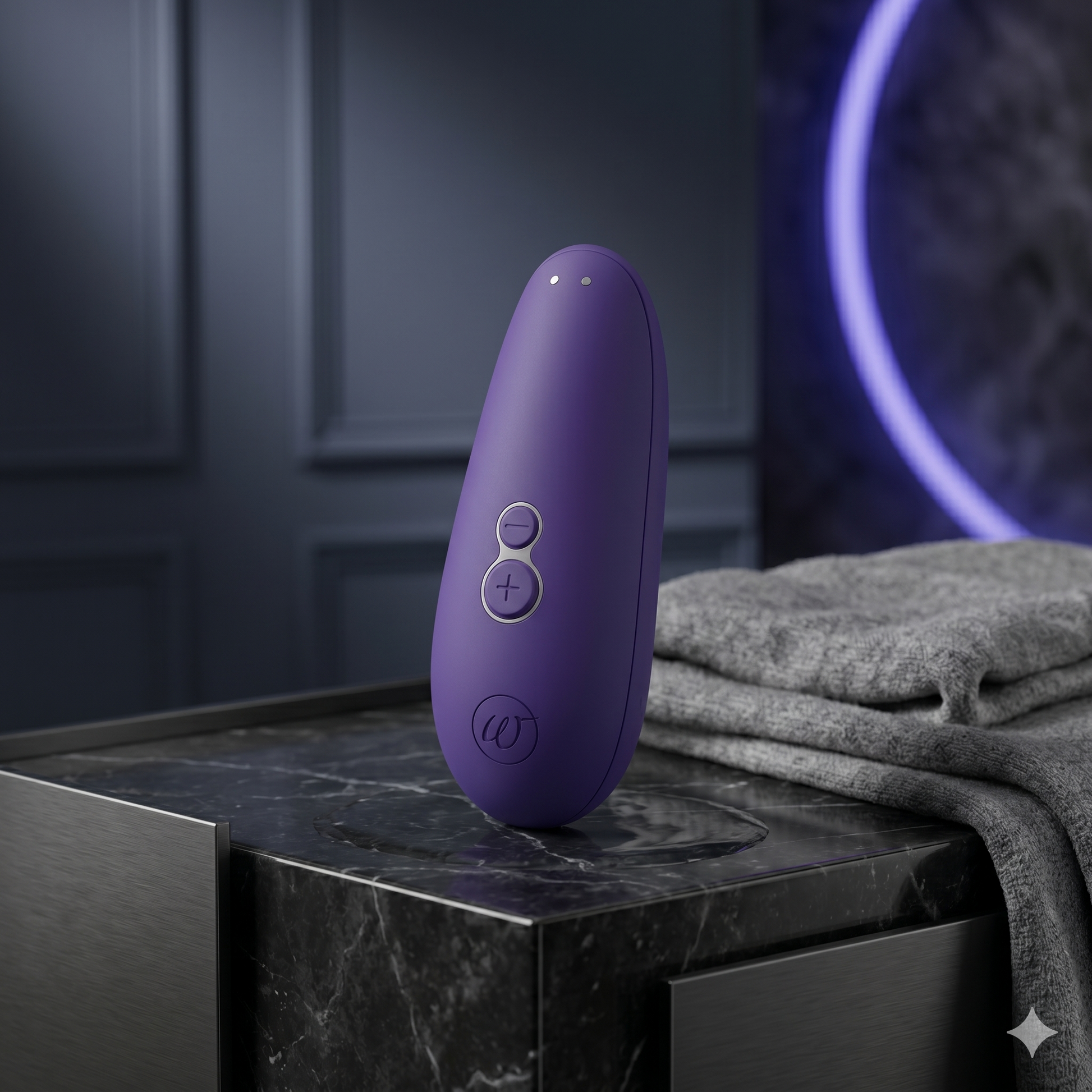 Womanizer Starlet 3 Rechargeable Silicone Compact Pleasure Air Clitoral Stimulator