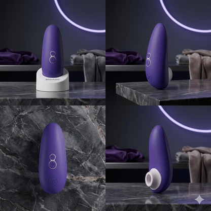 Womanizer Starlet 3 Rechargeable Silicone Compact Pleasure Air Clitoral Stimulator