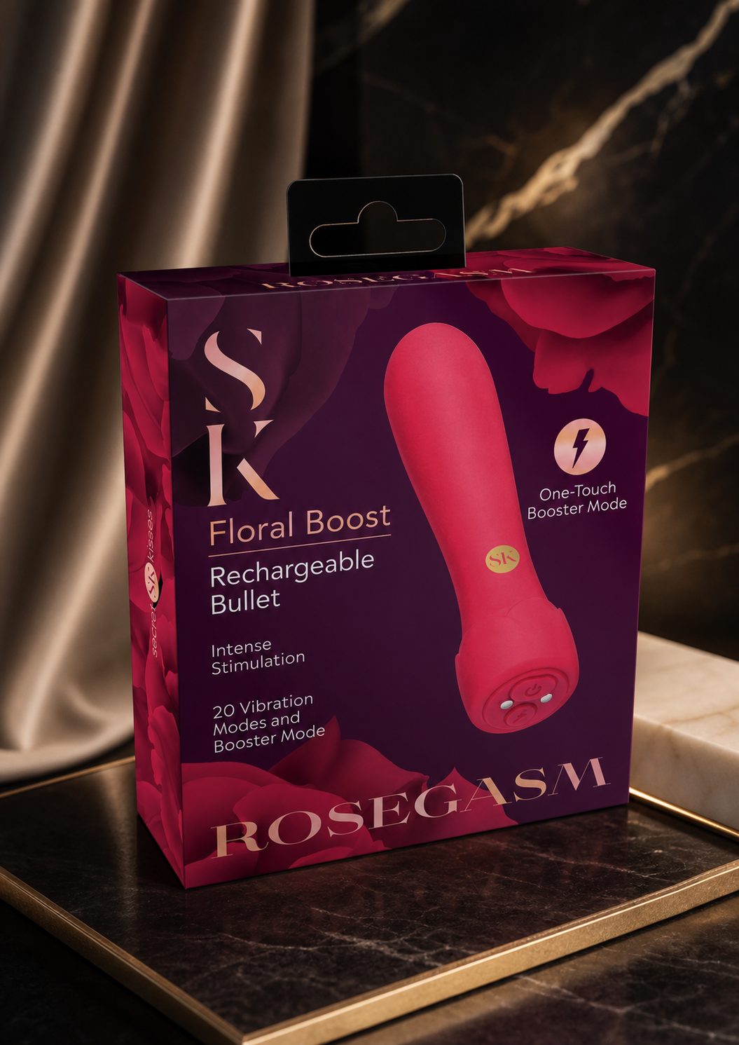 Rosegasm Floral Boost Bullet