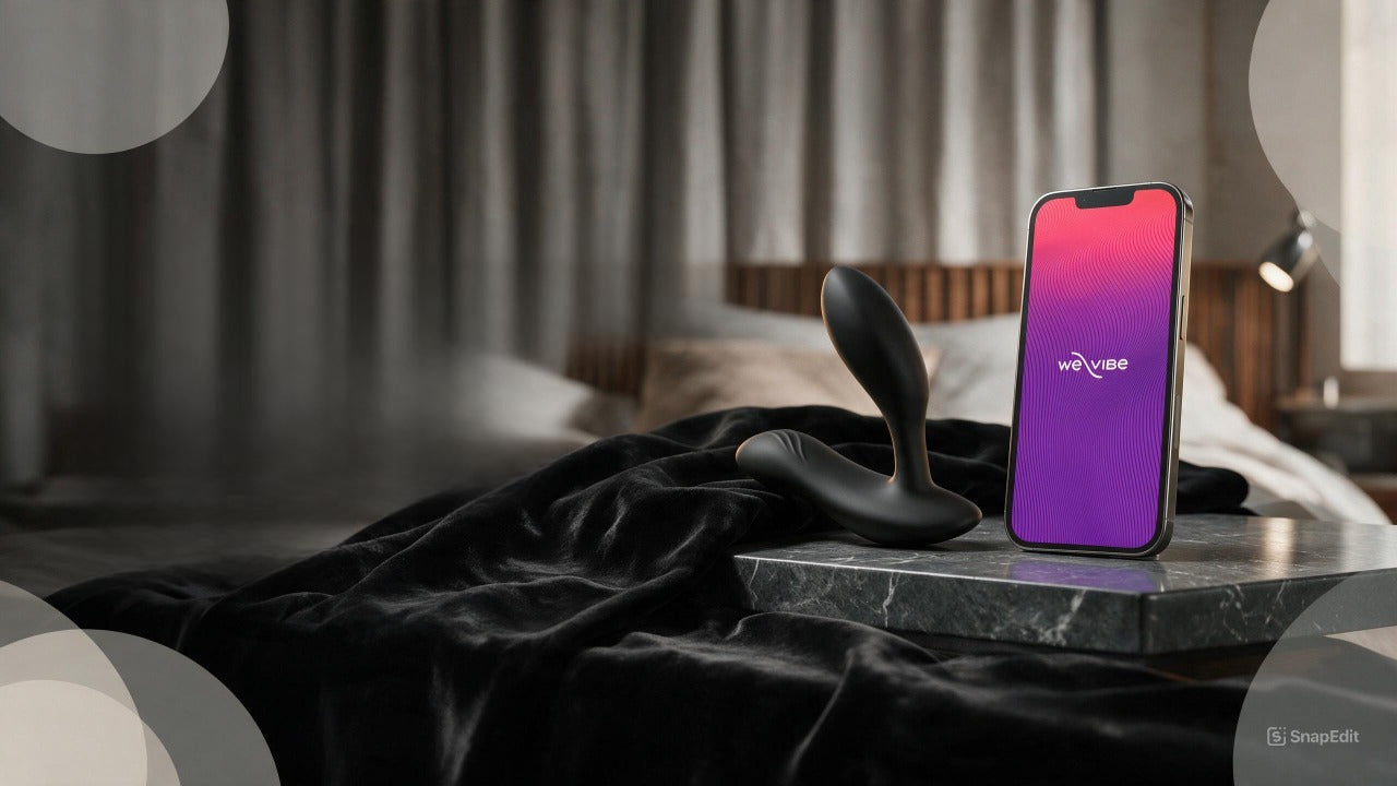 We-Vibe Vector+ Dual Stimulation Prostate Massager Charcoal