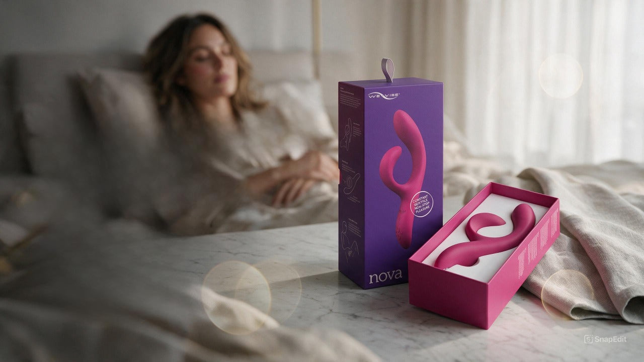 We-Vibe Nova 2 Rechargeable Flexible Silicone Rabbit Vibrator