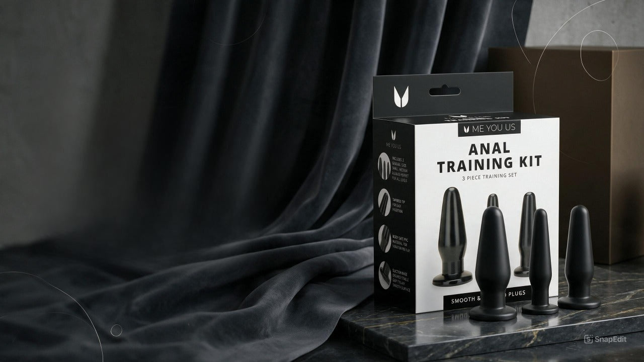 Me You Us Anal Training Kit 3-Piece Plug Set