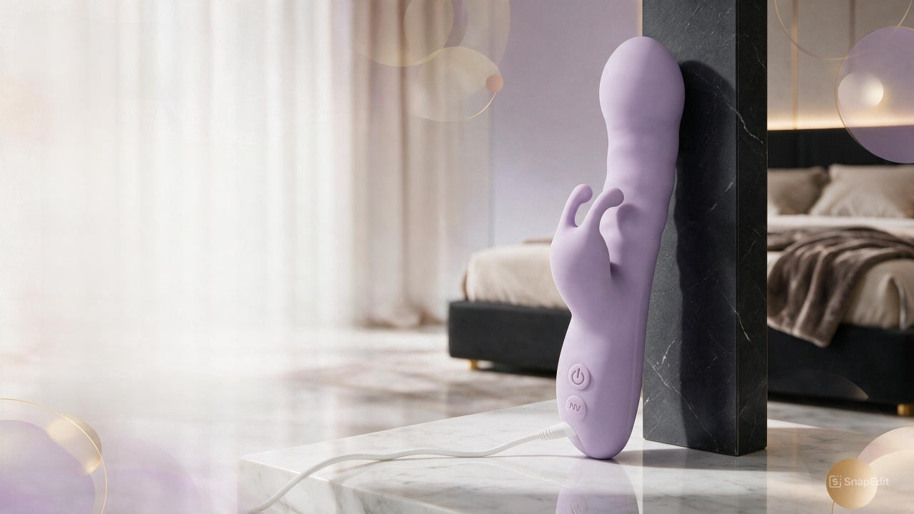 Adam & Eve Violet Vixen G-Spot Rabbit Vibe