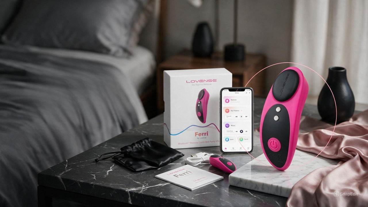 Lovense Ferri Bluetooth Remote-Controlled Panty Vibrator