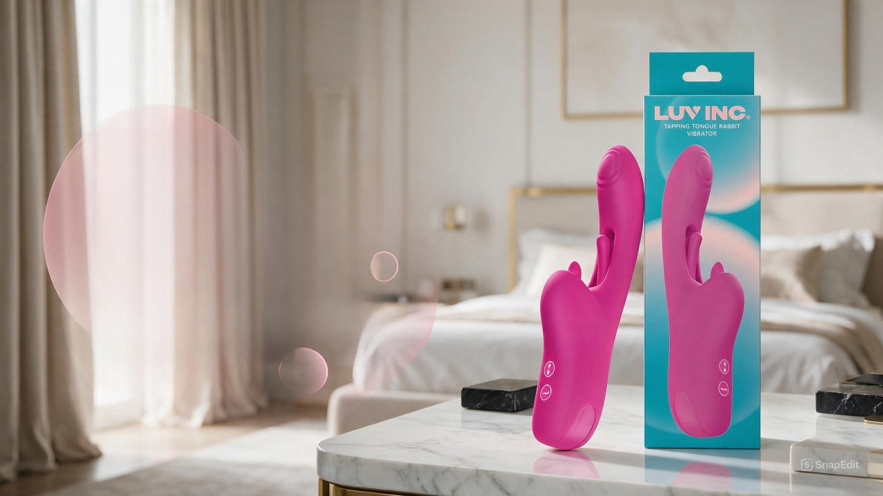 Luv Inc Tr46: Tapping Tongue Rabbit Vibrator